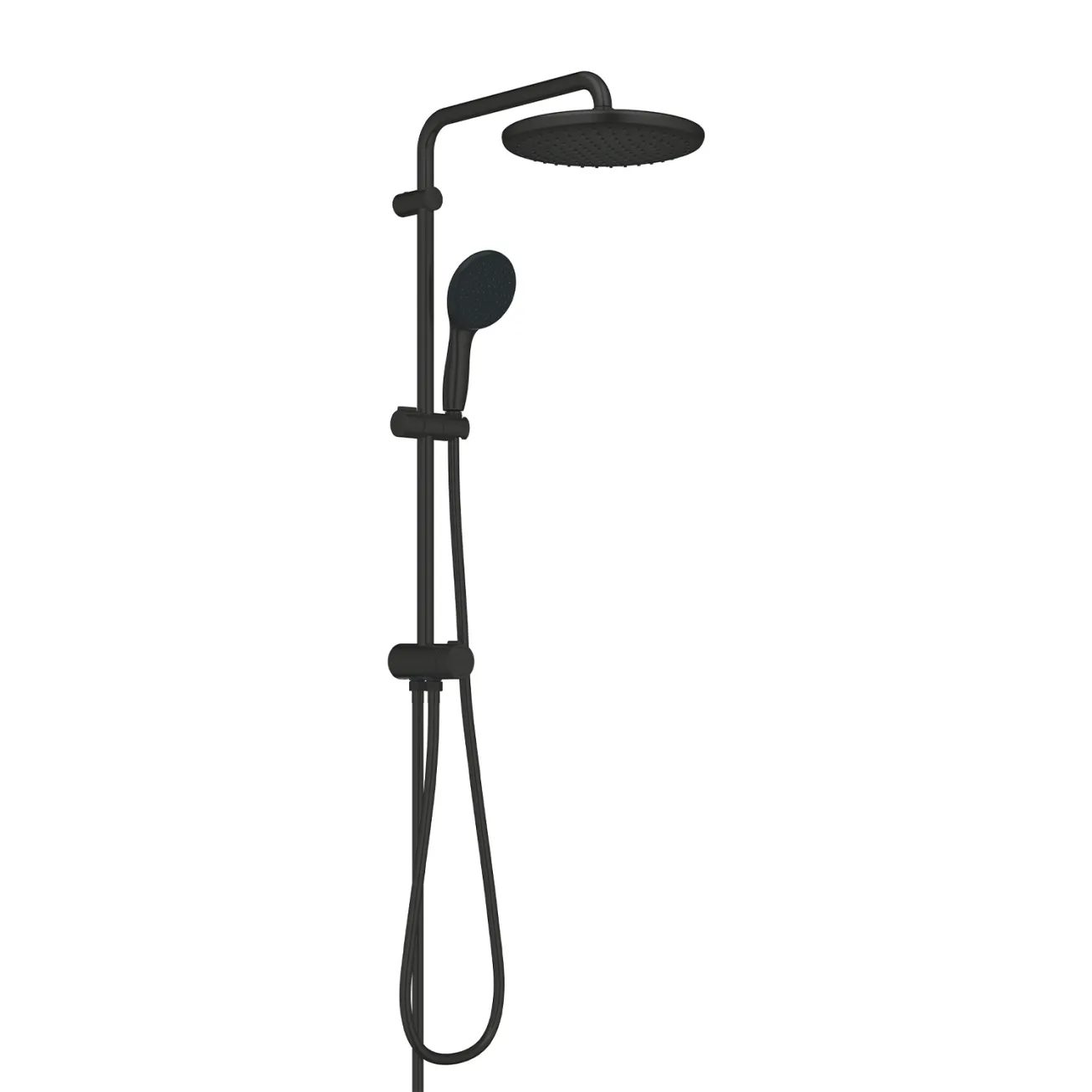 Набор смесителей 3 в 1 для ванной комнаты Grohe QuickFix Start Black UA303305RM Фото - 9