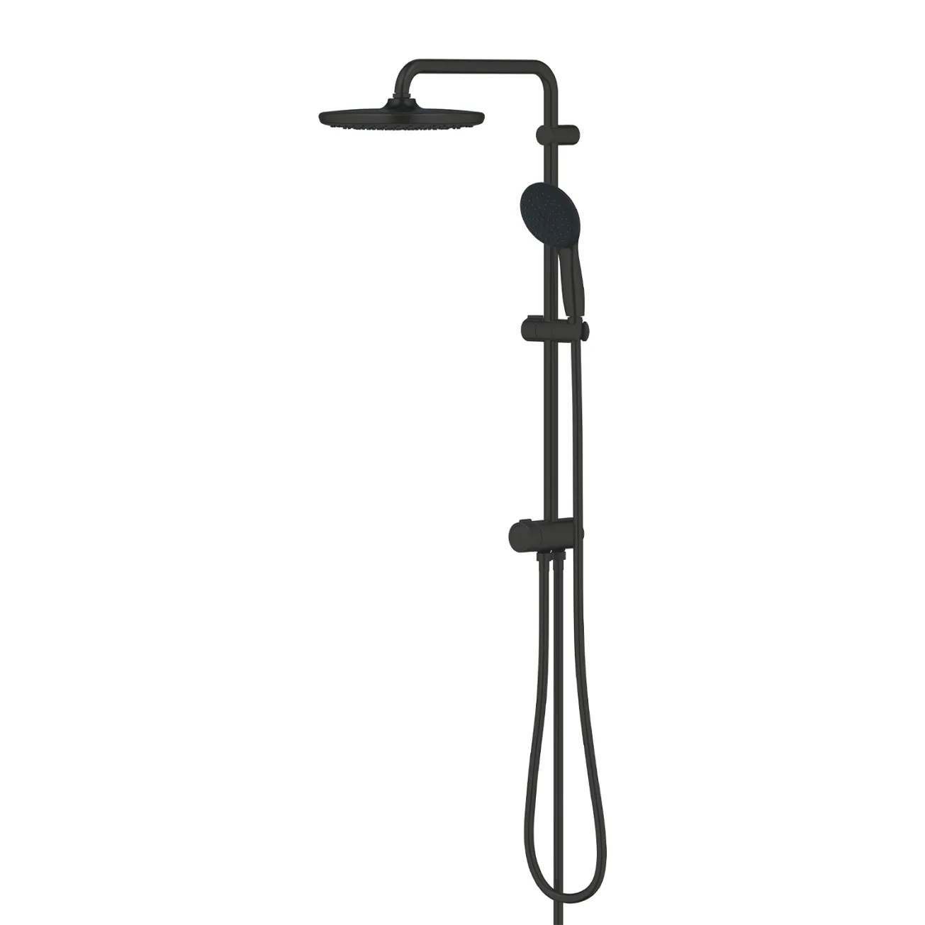 Набор смесителей 3 в 1 для ванной комнаты Grohe QuickFix Start Black UA303305RM Фото - 10