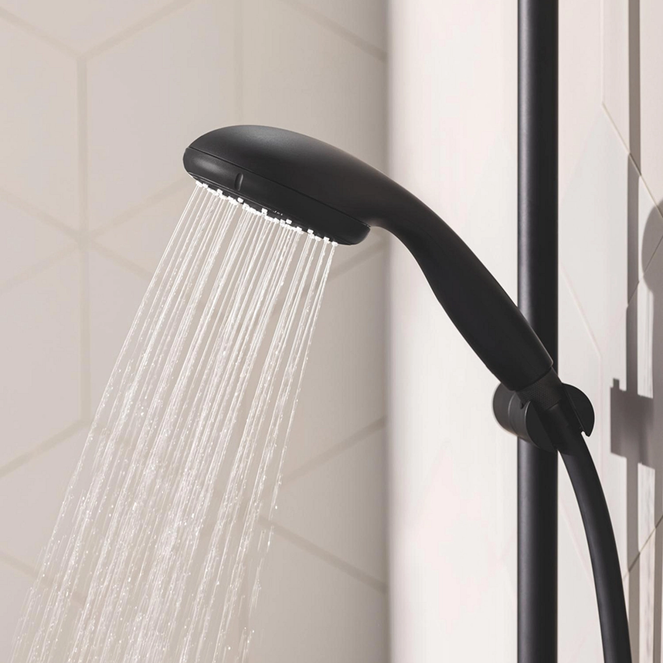 Смеситель для ванны Grohe QuickFix Start Black UA30330701 Фото - 9