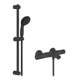 Змішувач термостатичний для ванни Grohe QuickFix Precision Start Black UA303907T1