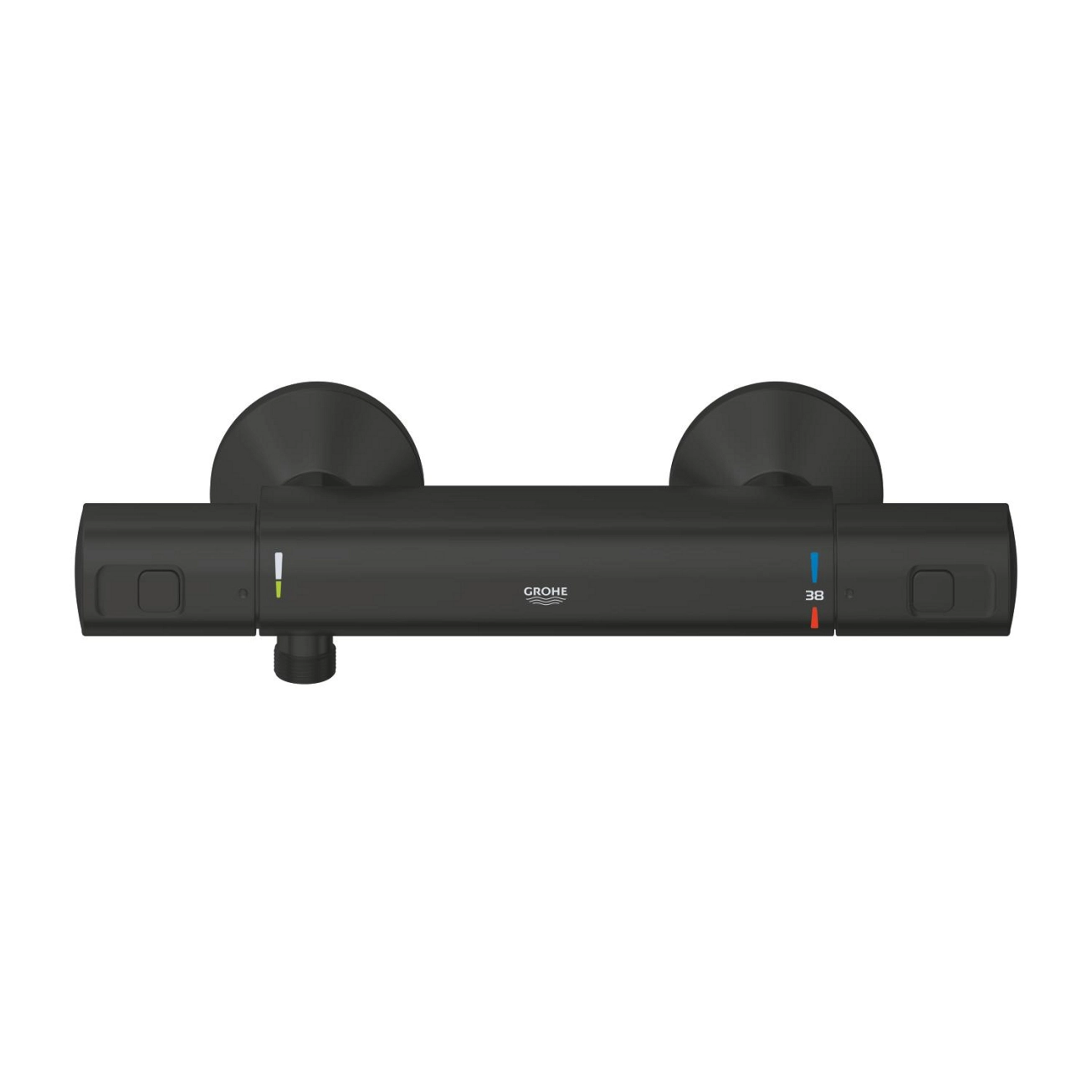 Смеситель термостатический для душа Grohe QuickFix Start Black UA303908T1 Фото - 2