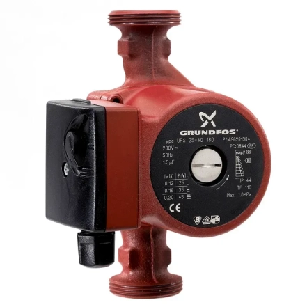 Циркуляционный насос GRUNDFOS UPS 25-40 180 + гайки