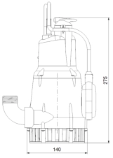 Дренажный насос Grundfos KPC 300A 1x220–240 В (98863989) Фото - 1