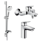 Набiр змiшувачiв для ванни Hansgrohe Logis  (71100000+71400000+26553400)