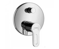 Змішувач для  ванни Hansgrohe METROPOL S , матовий хром (комплект)