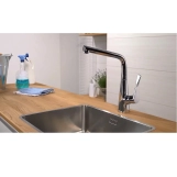 Змішувач для кухні Hansgrohe Metris 219мм, хром (14822000) Фото - 2