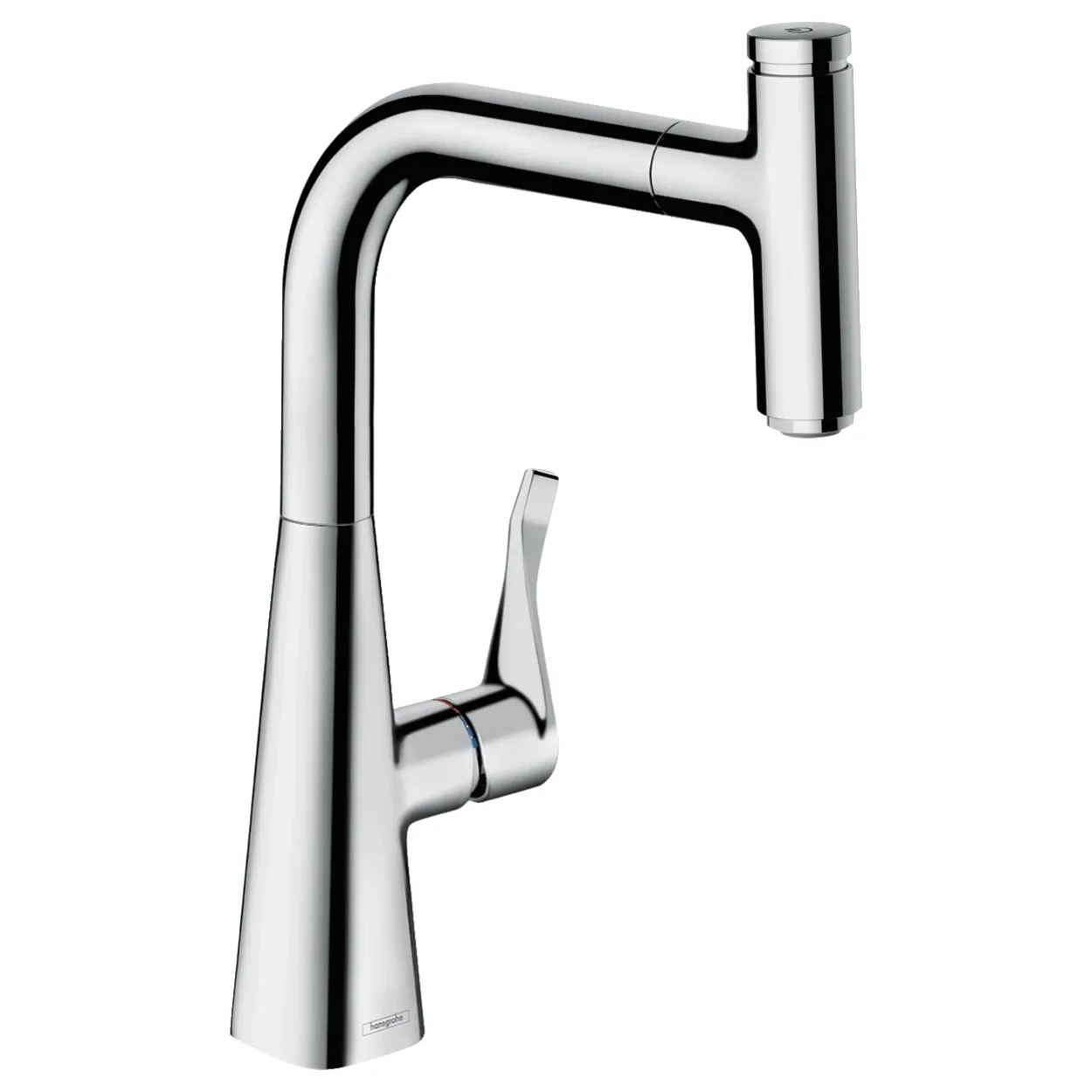 Змішувач для кухні Hansgrohe Metris Select  240, одноважільний, з висувним виливом