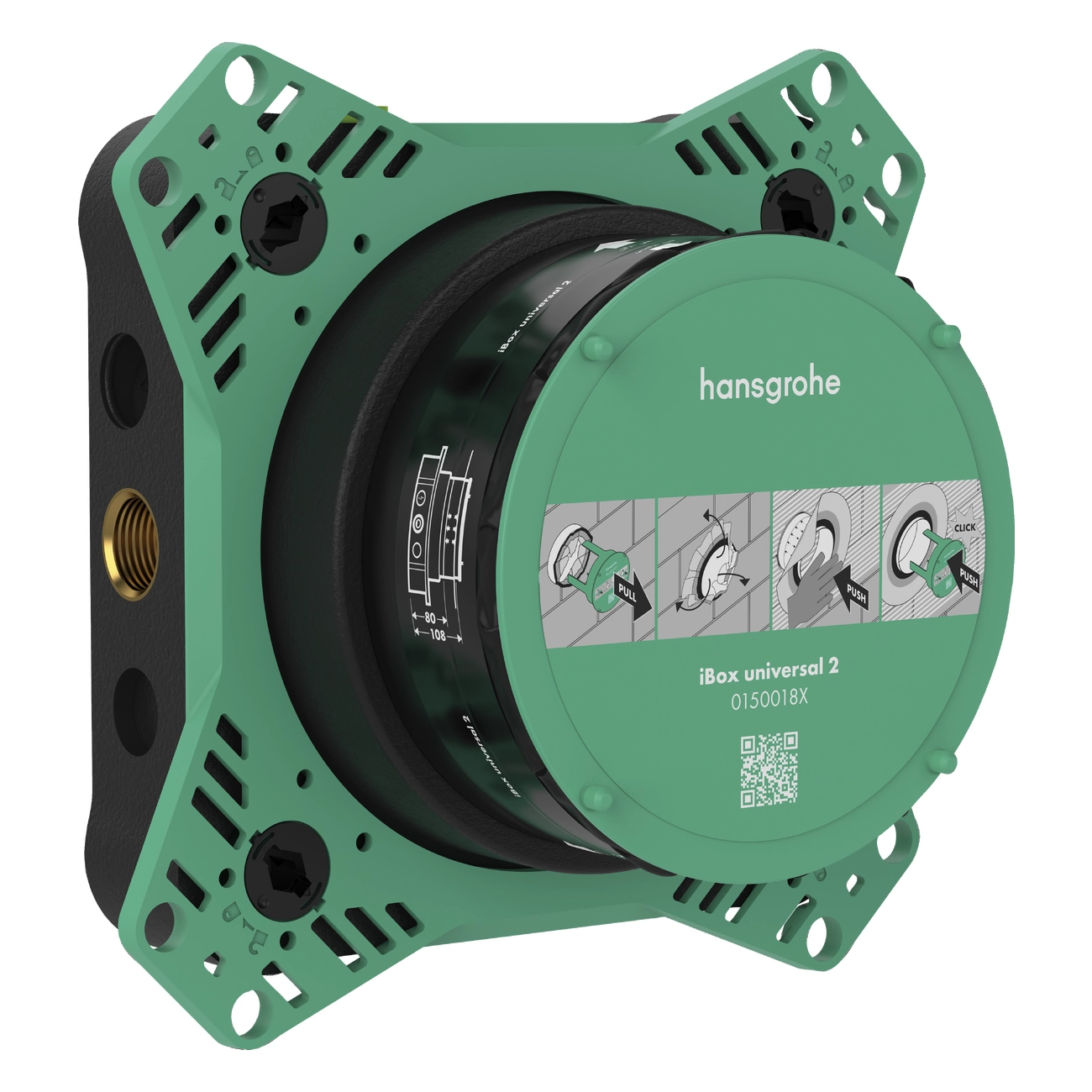 Скрытые части смесителя Hansgrohe iBox Universal (1500180) скрытые части смесителя Hansgrohe iBox Universal (1500180)