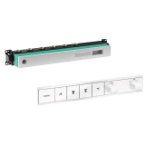 Змішувач для ванни Hansgrohe RainSelect 15382700+15312180, білий