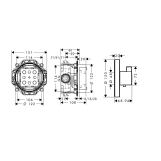 Змішувач для душа Hansgrohe SHOWER SELECT 15742000+01800180 Фото - 1