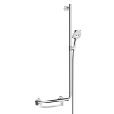 Душевой набор Hansgrohe Raindance Select S с душевой штангой справа белый/хром (26326400)