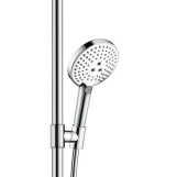 Душевой набор Hansgrohe Raindance Select S с душевой штангой справа белый/хром (26326400) Фото - 2