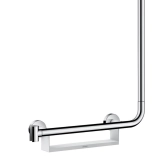 Душевой набор Hansgrohe Raindance Select S с душевой штангой справа белый/хром (26326400) Фото - 3