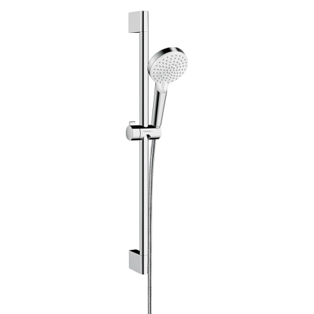 Душевой набор Hansgrohe Crometta Vario, 0,65 м, белый/хром