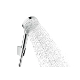 Душовий набір Hansgrohe Crometta 1jet, 1,60 м, бiлий/хром Фото - 2