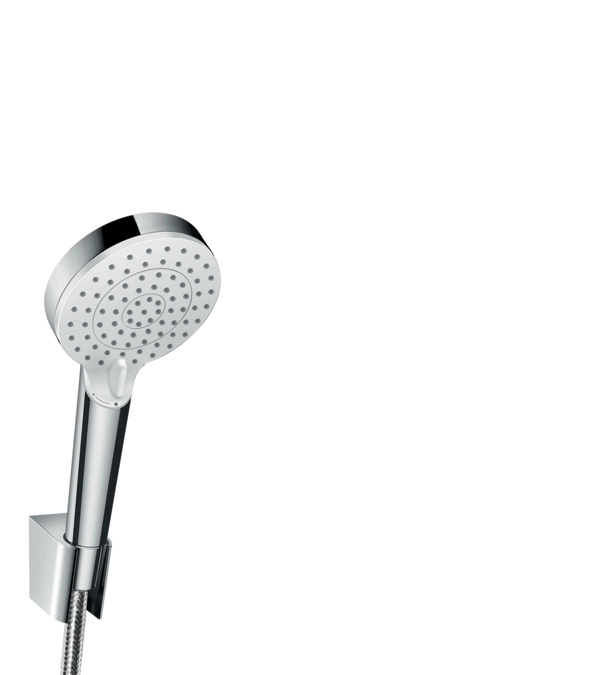 Душевой набор Hansgrohe Crometta Vario, 1,60 м, белый/хром