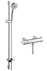 Душовой набiр с термостатом Hansgrohe Croma 100 Multi 