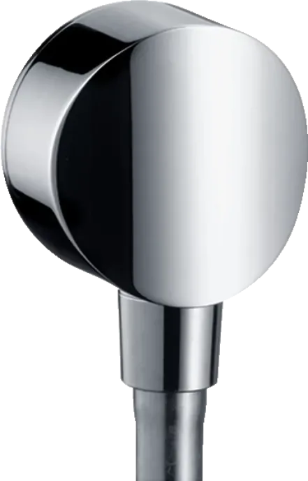 Переходник для гибкого шланга Hansgrohe Fixfit с защитой от обратного тока воды, хром (27456000)