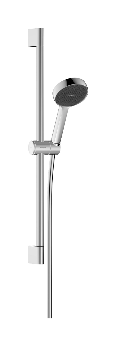 Душевой набор Hansgrohe ACTIVERA S 1jet EcoSmart (ручной душ 1режим, шланг, душевая стойка 65см), хром