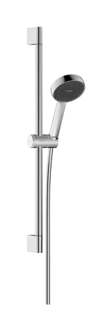Душовий набір Hansgrohe ACTIVERA S  1jet EcoSmart  (ручний душ 1режим, шланг, душова стійка 65см), хром