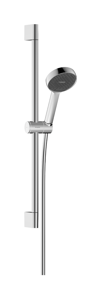 Душевой набор Hansgrohe ACTIVERA S 2jet EcoSmart  (ручний душ 2режими, шланг, душова стійка 65см), хром