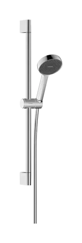 Душевой набор Hansgrohe ACTIVERA S 2jet EcoSmart (ручной душ 2режима, шланг, душевая стойка 65см), хром