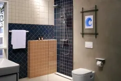 Душевая система с термостатом для ванны Hansgrohe ACTIVERA S 240 1jet EcoSmart Showerpipe, хром Фото - 2