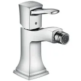 Смеситель для раковины Hansgrohe Metropol Classic однорычажный, с рычажной ручкой, со сливным гарнитуром, хром