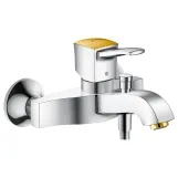 Смеситель для ванны Hansgrohe Metropol Classic однорычажный, хром/золото