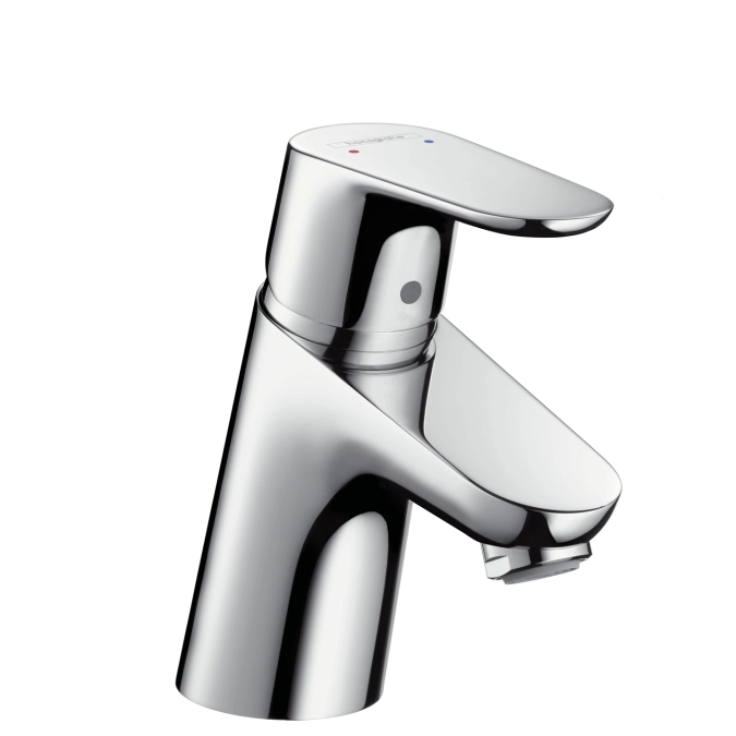 Змішувач  для  умивальника з донним клапаном Push Open Hansgrohe Focus 70 