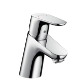 Змішувач  для  умивальника з донним клапаном Push Open Hansgrohe Focus 70 