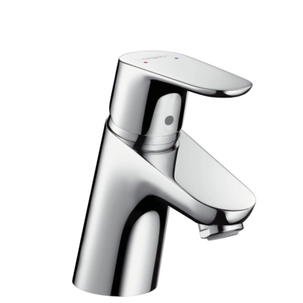 Змішувач  для  умивальника з донним клапаном Push Open Hansgrohe Focus 70 