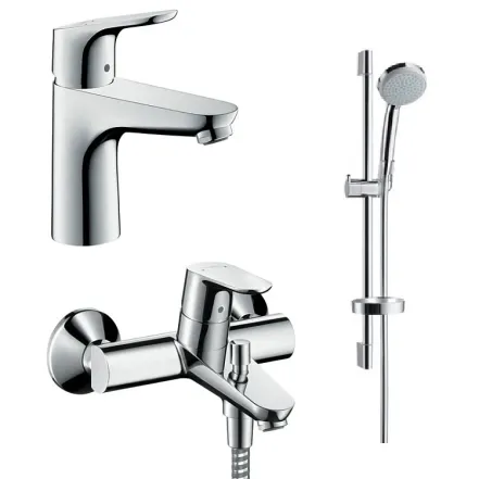  Набор скрытого монтажа для ванны Hansgrohe Focus(31607000 + 27772000 + 31945000 + 01800180)