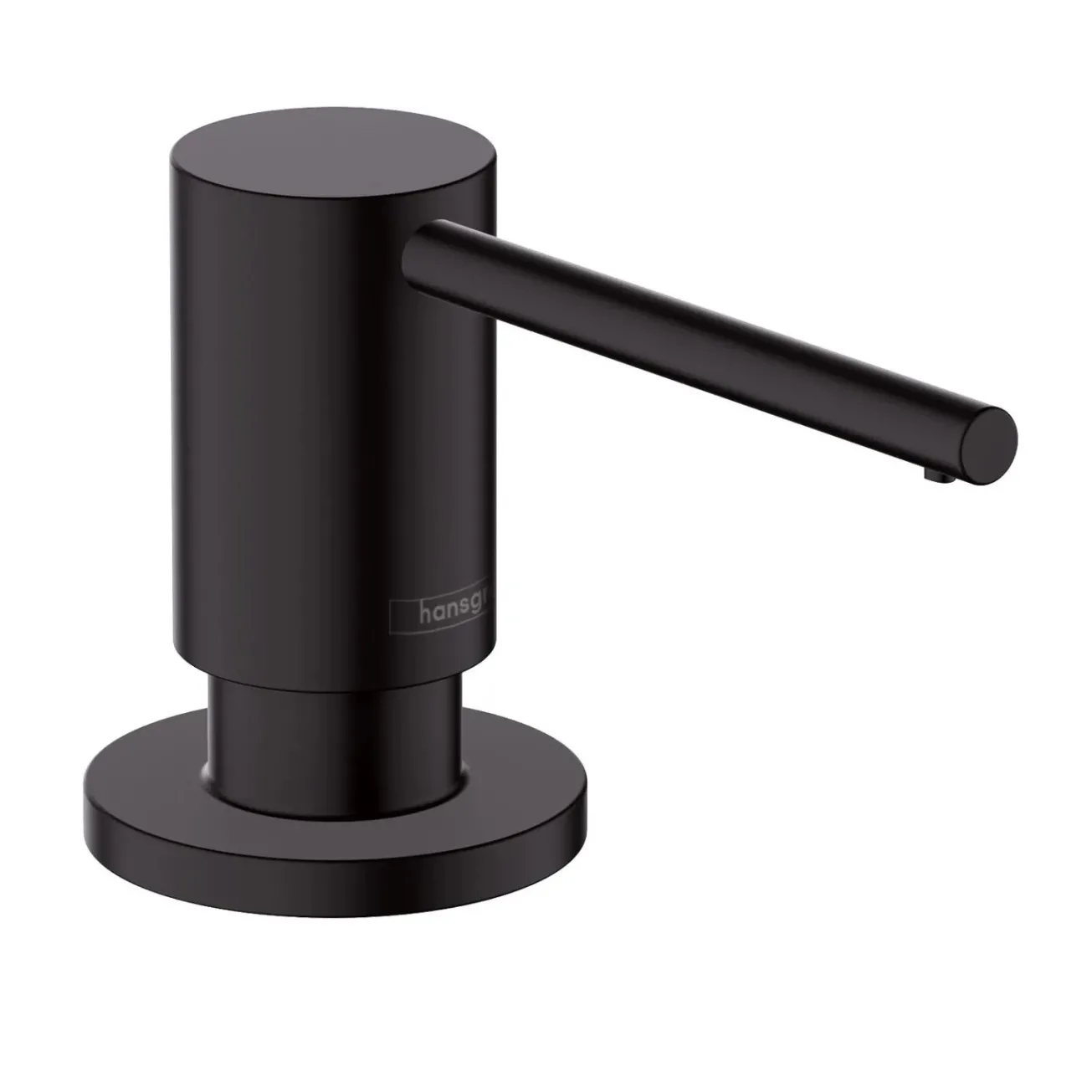 Набор для кухни Hansgrohe, гранитная мойка S520-F480 + смеш. Focus M41, дозатор A41, черный графит-черный матовый Фото - 3