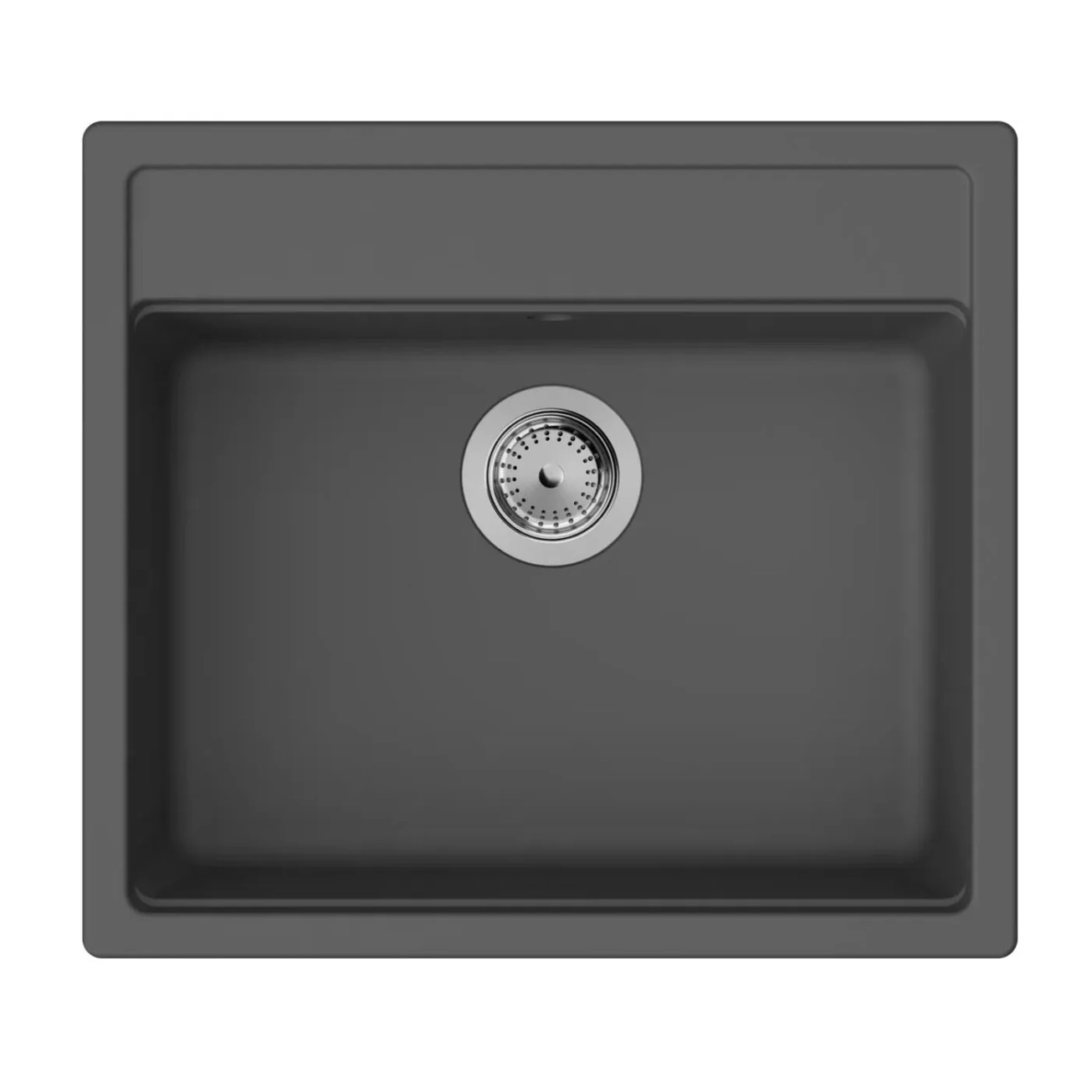 Набор для кухни Hansgrohe, гранитная мойка S520-F510 + смеситель. Talis M54, черный графит-сталь Фото - 1