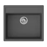 Набір для кухні Hansgrohe , гранітна мийка S520-F510 + зміш. Talis M54, чорний графіт-сталь Фото - 1