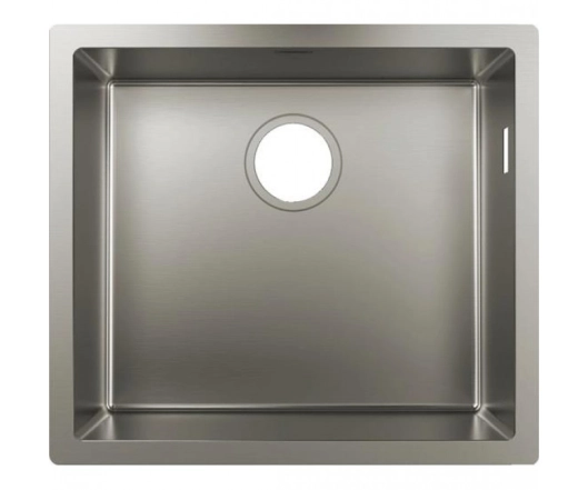 Мийка кухонна Hansgrohe Combi S71, нерж.сталь, прямокутник, без крила, 500x450x185мм, чаша - 1, врізна/під стільницю