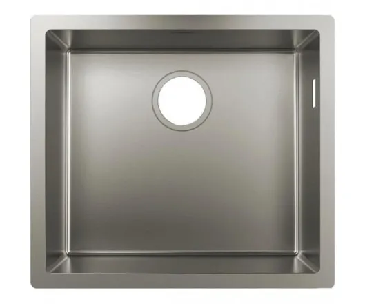 Мийка кухонна Hansgrohe Combi S71, нерж.сталь, прямокутник, без крила, 500x450x185мм, чаша - 1, врізна/під стільницю