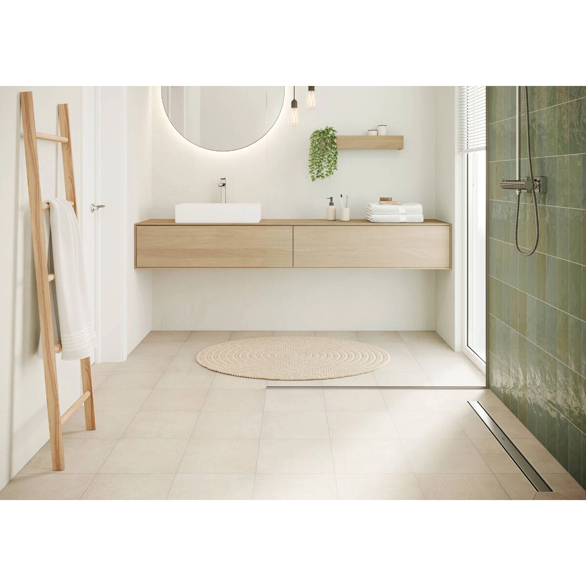 Душовий трап Hansgrohe RAINDRAIN COMPACT  для стандартної установки 1000мм, нержавіюча сталь Фото - 5
