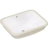 Умивальник вбудований Hansgrohe XUNIVA Q 45*35см без отв, з переливом