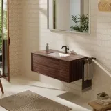 Умивальник вбудований Hansgrohe XUNIVA Q 45*35см без отв, з переливом Фото - 2