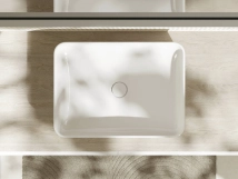 Умивальник Hansgrohe XUNIVA Q 55*40см без отв, без переливу Фото - 1