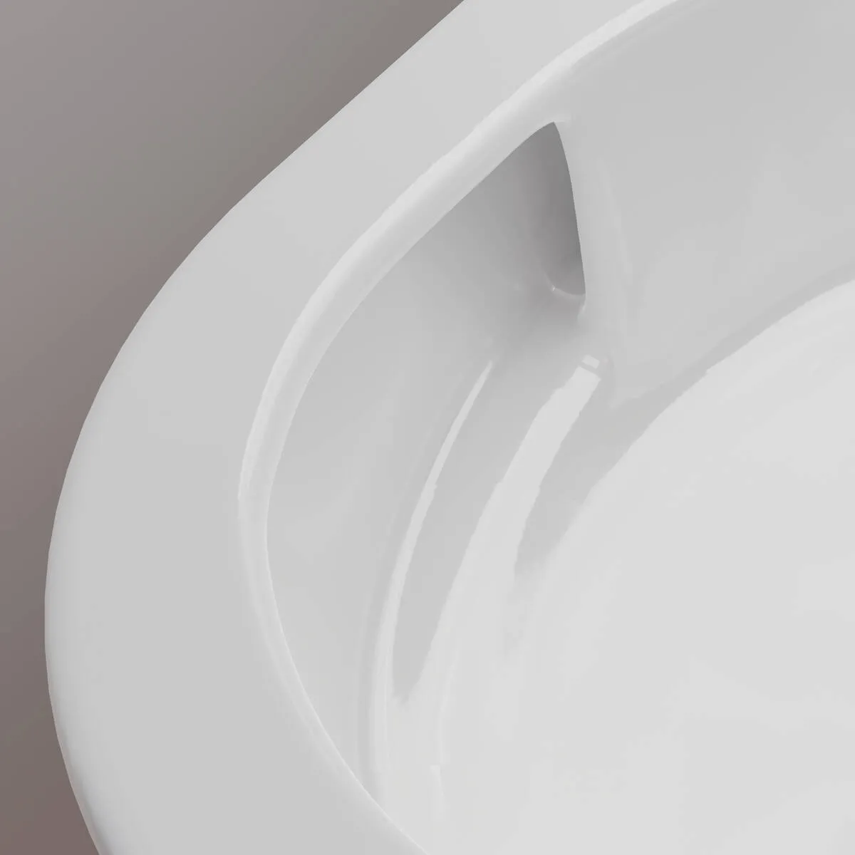 Унітаз підвісний Hansgrohe ELU PURA S 54*36,6см AquaHelix Flush, HygieneEffect, в комплекте з сиденням Slim з функцією SoftClose and QuickRelease Фото - 6