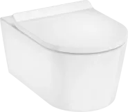 Унітаз підвісний Hansgrohe ELU PURA S 54*36,6см AquaHelix Flush, HygieneEffect, в комплекте з сиденням Slim з функцією SoftClose and QuickRelease