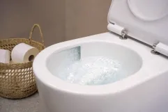 Унітаз підвісний Hansgrohe ELU PURA S 54*36,6см AquaHelix Flush, HygieneEffect, в комплекте з сиденням Slim з функцією SoftClose and QuickRelease Фото - 3