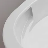 Унітаз підвісний Hansgrohe ELU PURA S 54*36,6см AquaHelix Flush, HygieneEffect, в комплекте з сиденням Slim з функцією SoftClose and QuickRelease Фото - 6