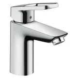 Змішувач для умивальника Hansgrohe Logis Loop 100 одноважiльний, зі зливним гарнітуром, хром