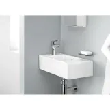 Змішувач для умивальника Hansgrohe Logis Loop 100 одноважiльний, зі зливним гарнітуром, хром Фото - 5