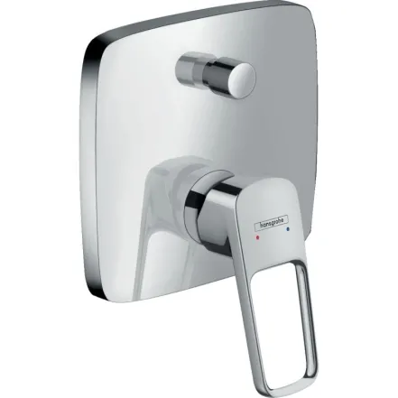 Змішувач для  ванни Hansgrohe Logis Loop одноважiльний, прихований монтаж, хром