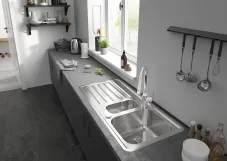Змішувач одноважільний для кухні Hansgrohe Focus M42 з витяжним виливом (71820000) Фото - 1